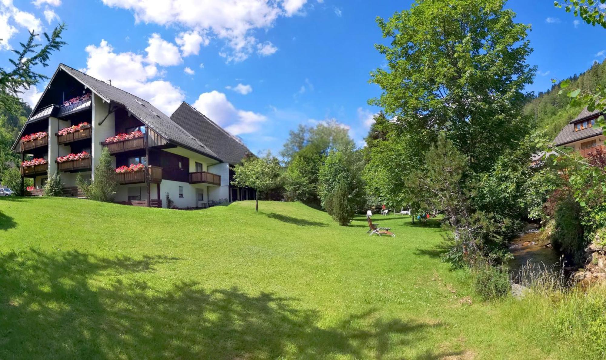 Naturidyll Am Fluss - Ferienhaus Albmatte - Grosser Garten Zum Grillen Und Entspannen-Direkt Neben Dem Radon Revitalbad Mit Sauna Und Thermalbecken St. Blasien Eksteriør bilde